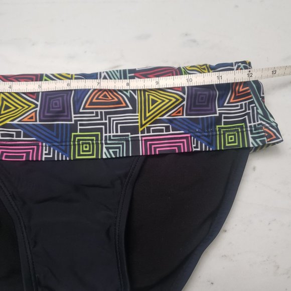 [NEW] Black/Colorful Swimsuit/ halter Neck Bikini Set - Picture 8 of 11